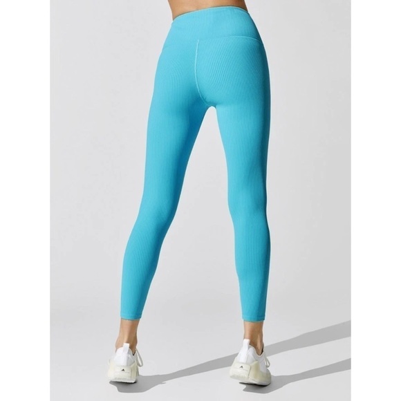 Carbon38 Ribbed 7/8 Legging - Picture 2 of 8